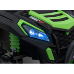 Elektrická bugina Buggy UTV 2000M Racing - zelená